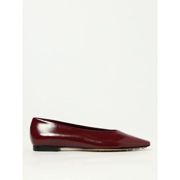 Bottega Veneta Ballet Flats Woman Burgundy